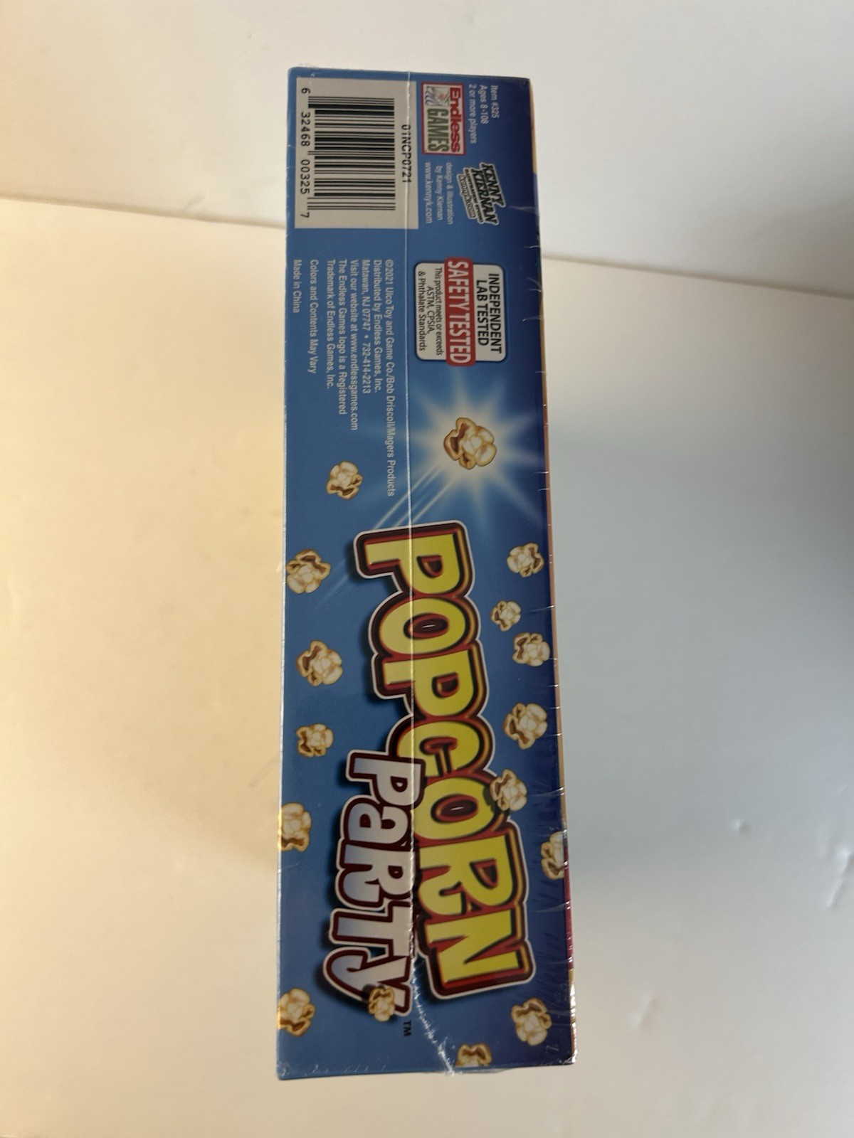 Popcorn Party Board Game Family Fun Complete Endless Games New Sealed
