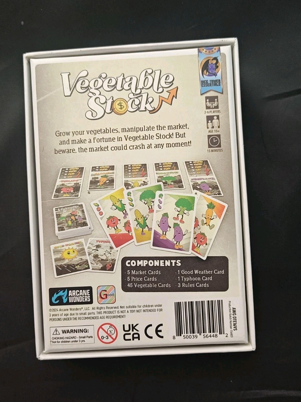Vegetable Stock Card Game – Arcane Wonders