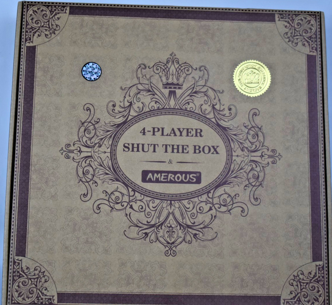 Shut The Box From AMEROUS – 4 Player Game