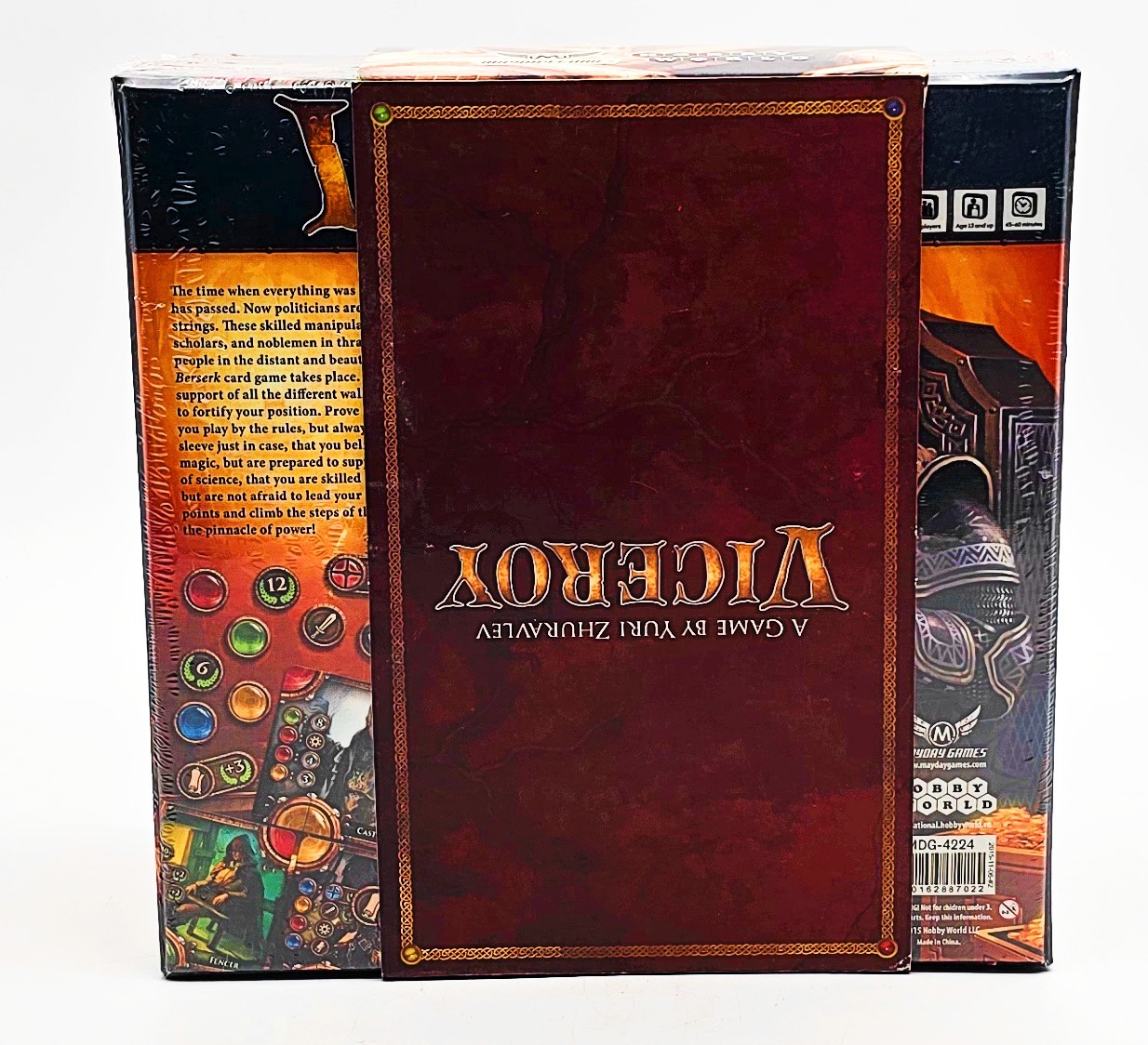 Viceroy Base Game + Time of Darkness Expansion by Hobby World – SEALED