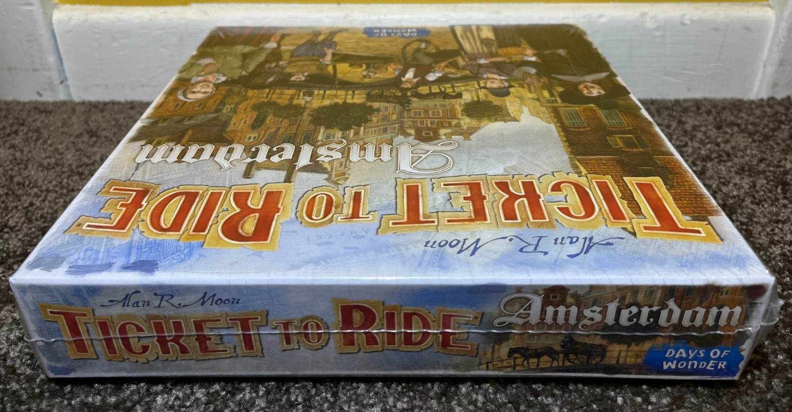 NEW! Ticket To Ride Amsterdam Board Game Days of Wonder Alan R Moon EX NIS