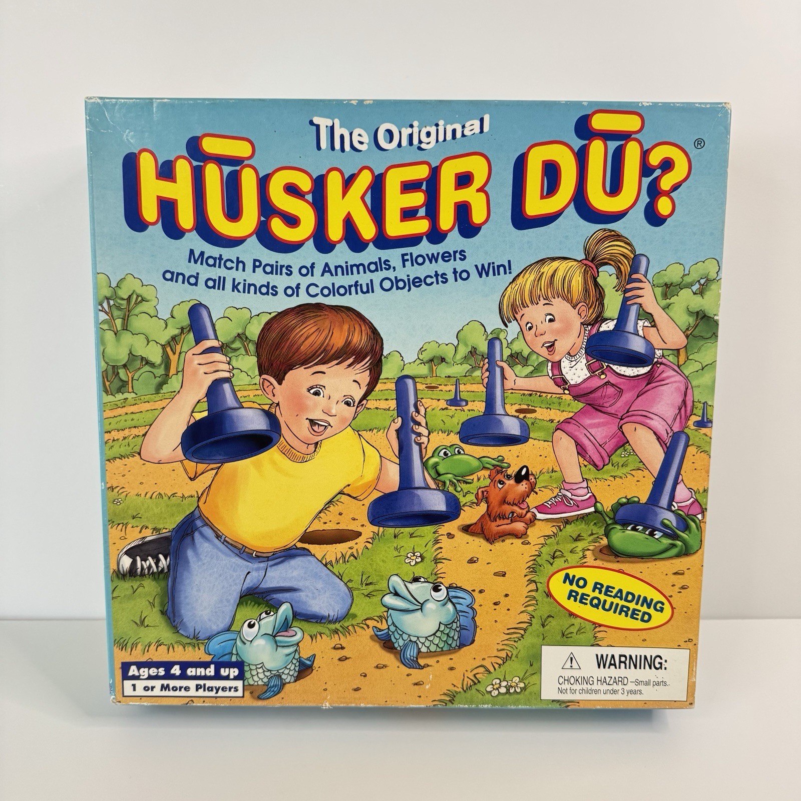 The Original Husker Du Matching Board Game Pressman Vintage 2000 – Complete