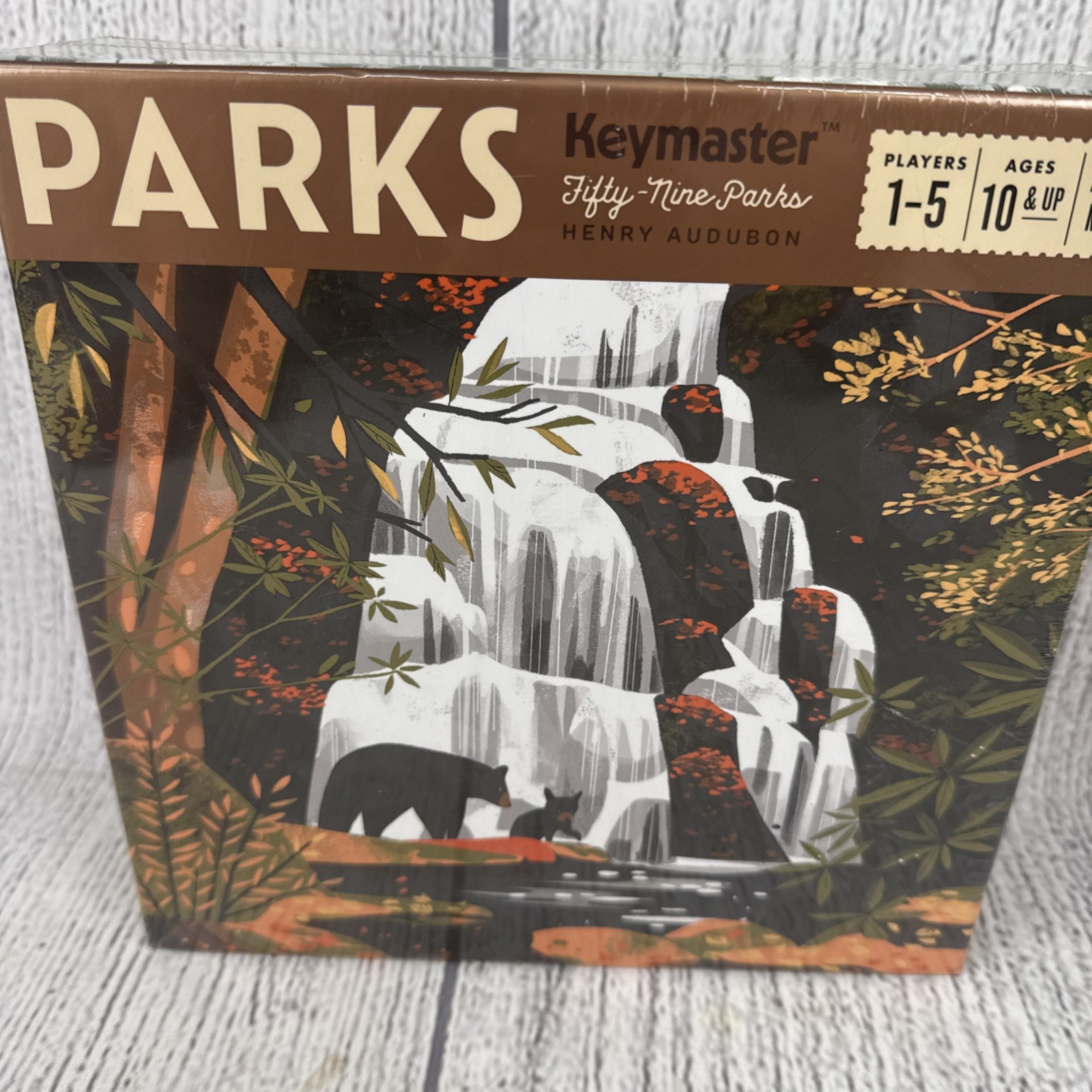 Keymaster Games 59 National Parks Board Game New Sealed KYM0501 First Edition
