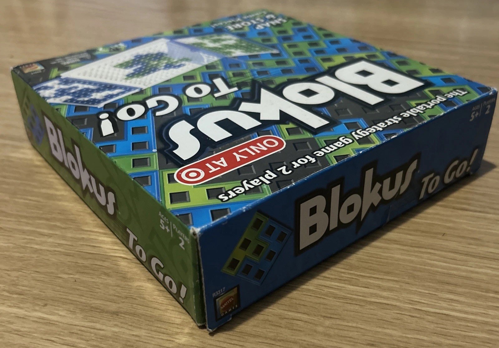 **100% COMPLETE** Blokus To Go Game Mattel 2009 Perfect Travel Entertainment
