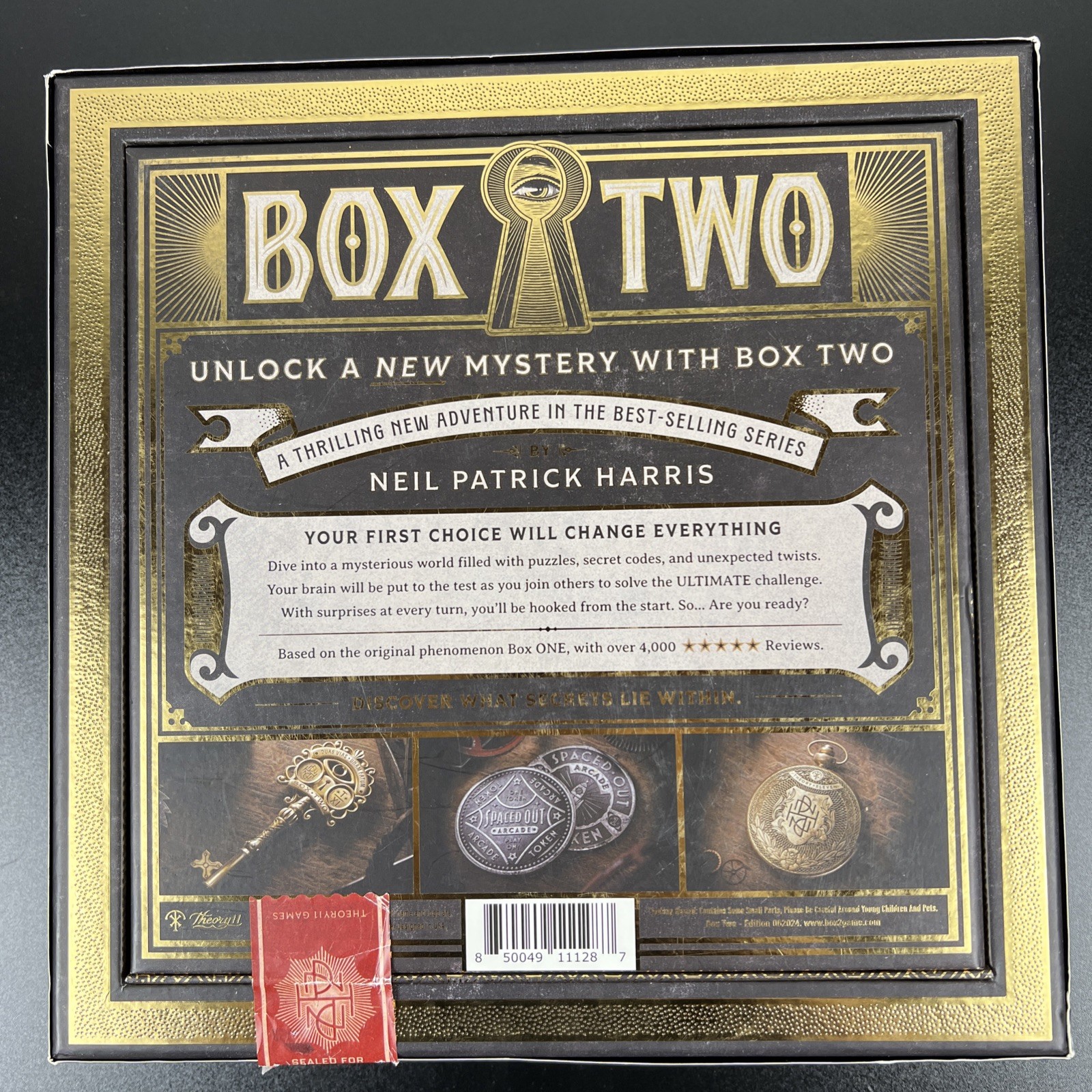BOX TWO by Neil Patrick Harris – Magic Box Set NIB Sealed