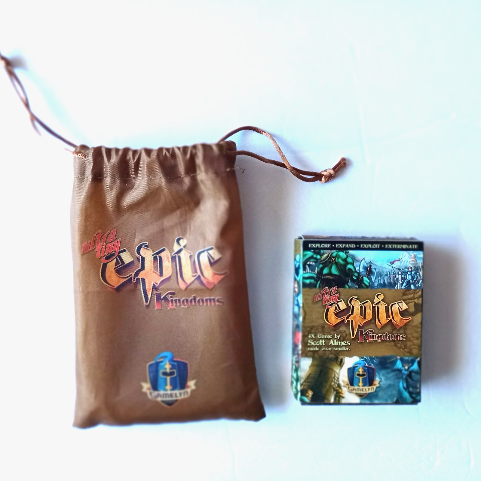 Gamelyn Games Ultra Tiny Epic Kingdoms Micro Card Game for 1-5 Players UTEK02