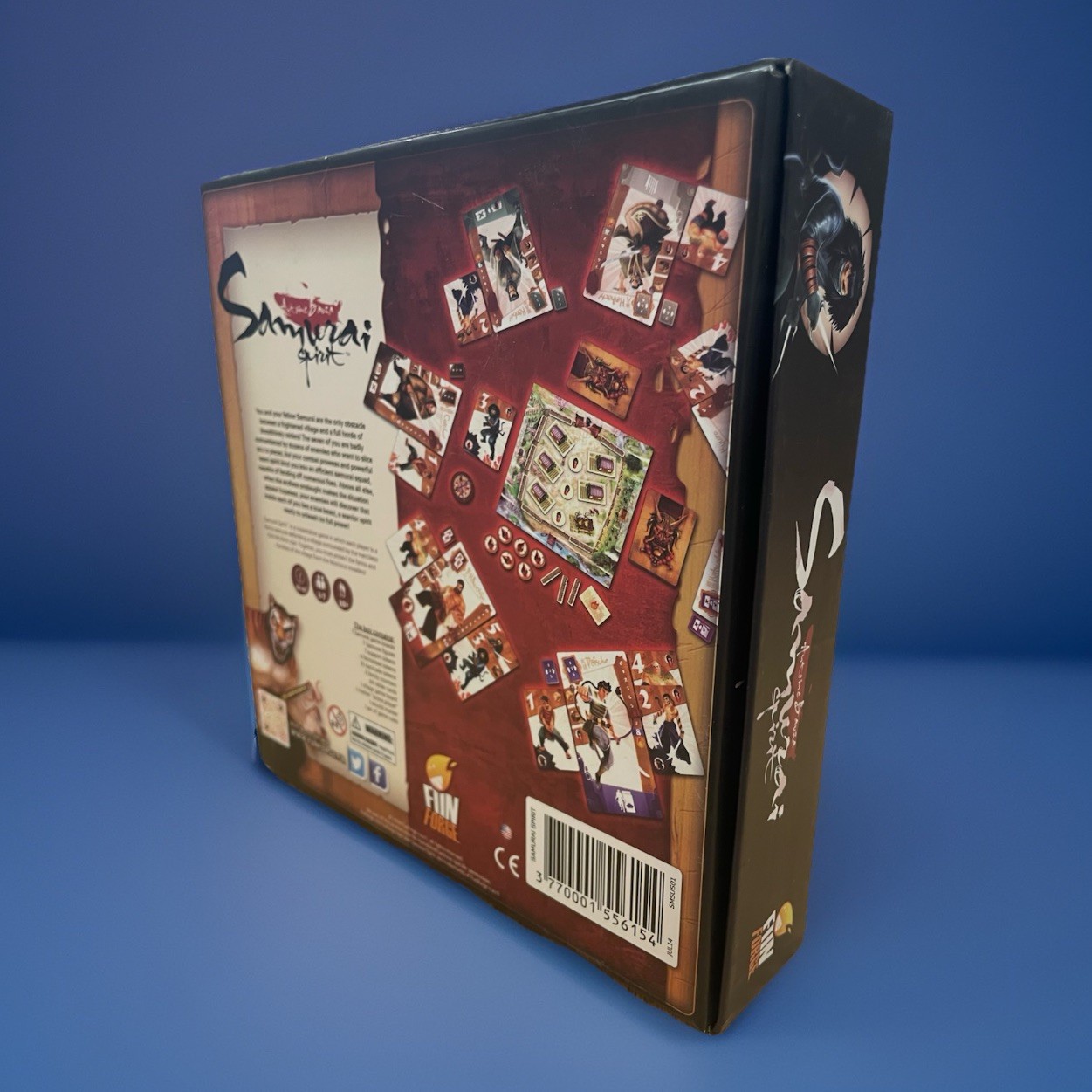 Samurai Spirit Board Game Antonie Bauza Fun Forge NEW Open Box COMPLETE