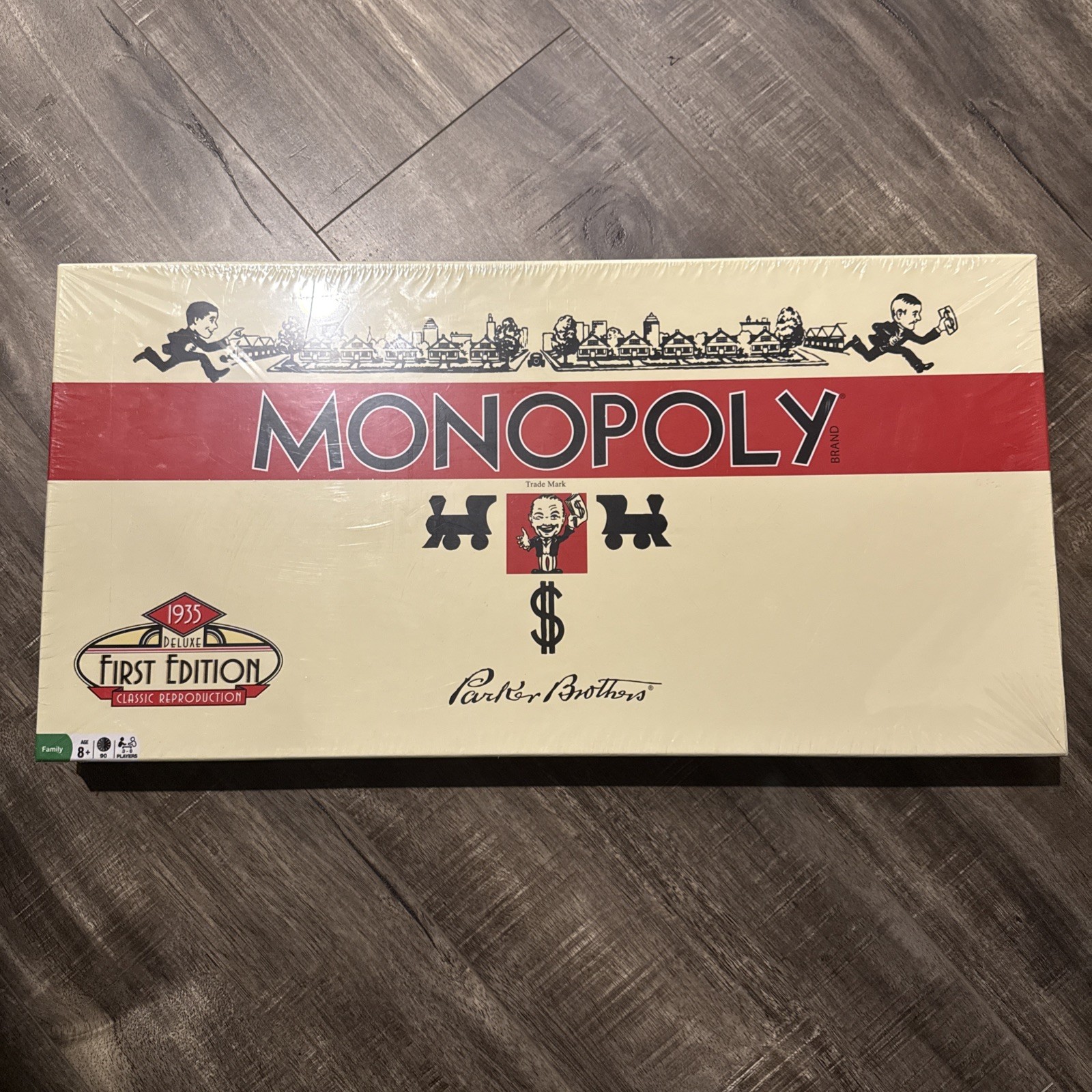 *RARE* Monopoly 1935 Deluxe First Edition Classic Reproduction Board Game Sealed
