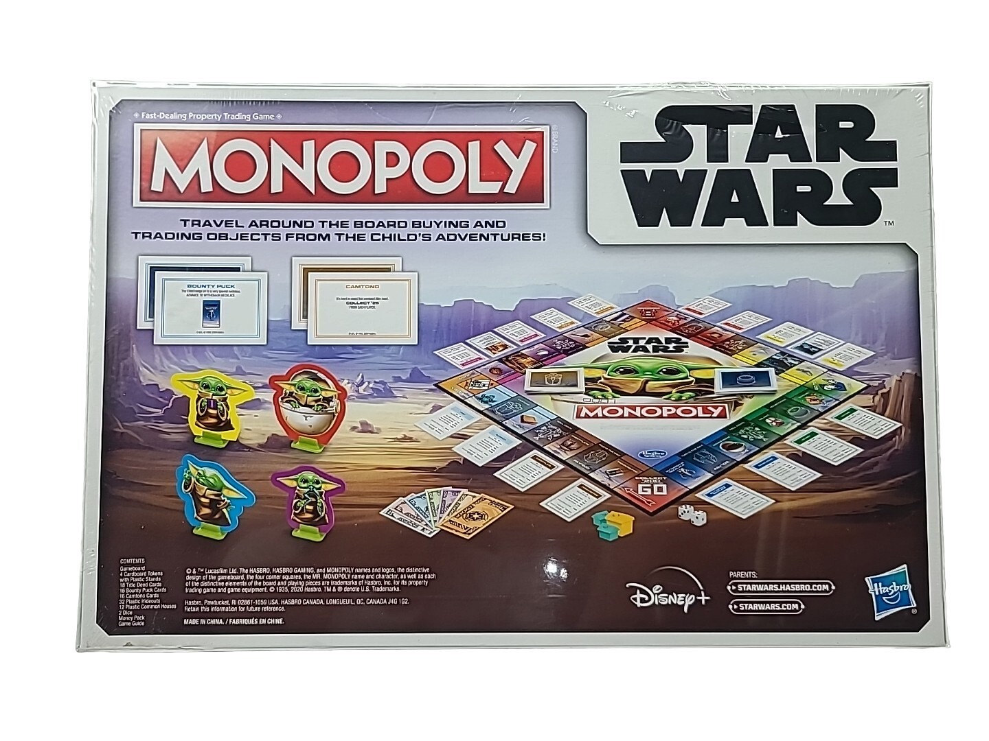 Star Wars The Mandalorian Edition Monopoly Game New Baby Yoda Grogu NEW Sealed