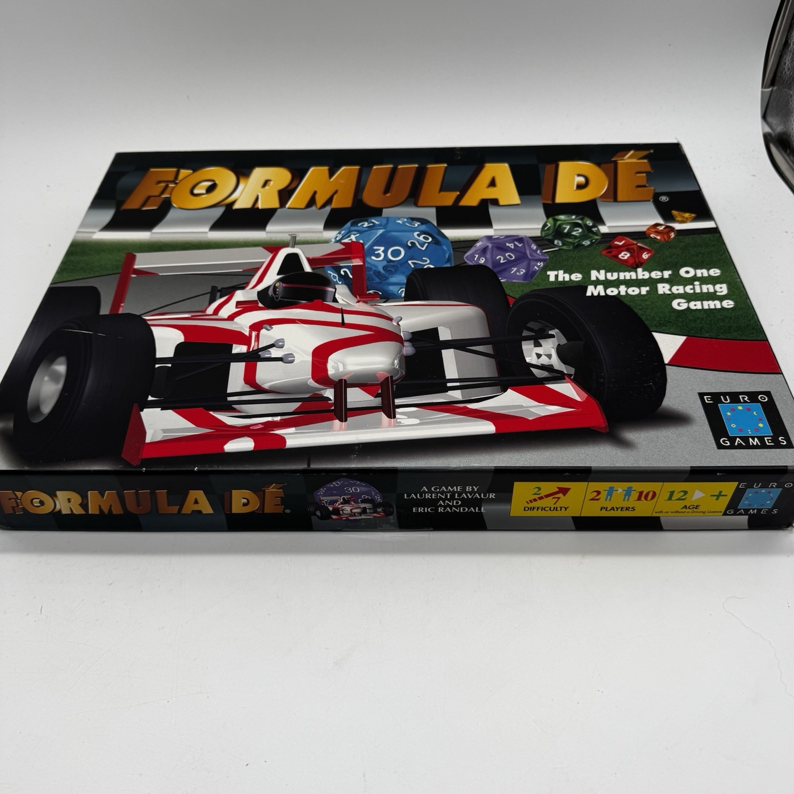 FORMULA DE’ FORMULA ONE CAR RACING BOARD GAMES BY EURO GAME