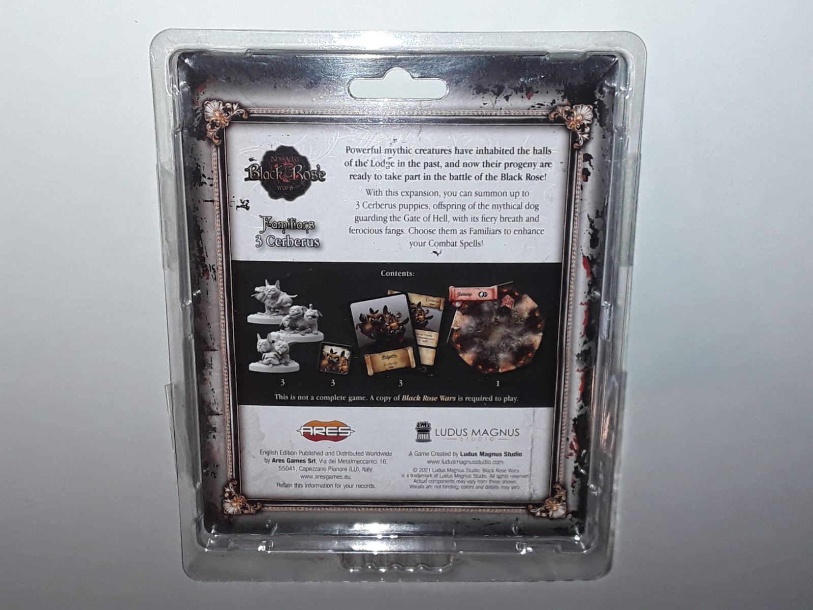Black Rose Wars Familiars Draco/Hydra/Griffin/Cerberus complete set Ludus Magnus