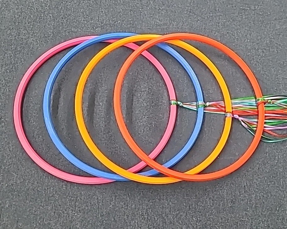 Game Of Graces – 2 Rings & 4 Sticks – Any color! – Great Multi Discount