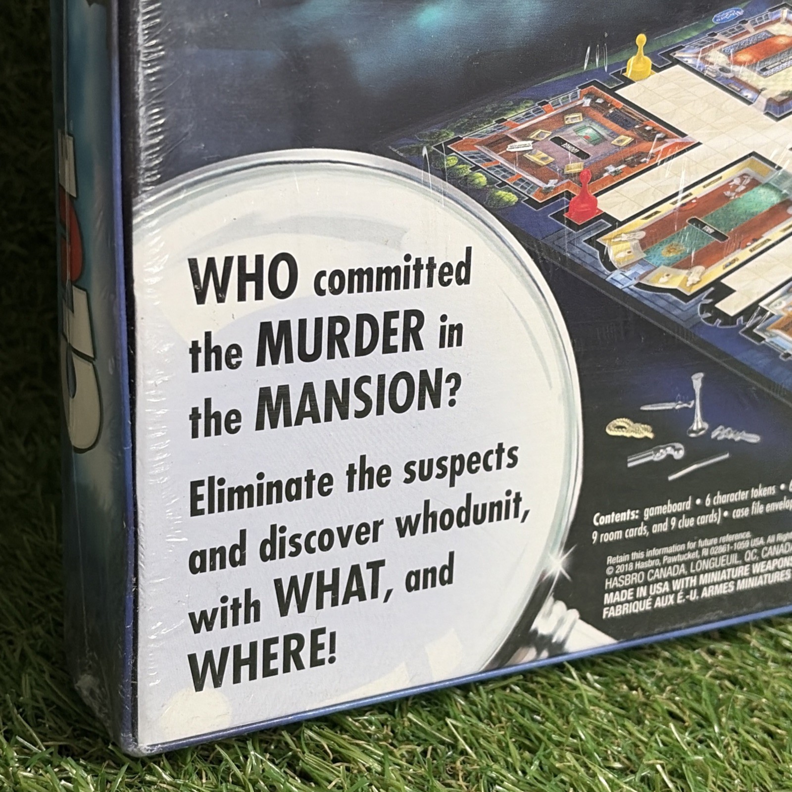 Clue Board Game, Mystery Game for Kids Ages 8 & Up, Family Games for 2-6 Players