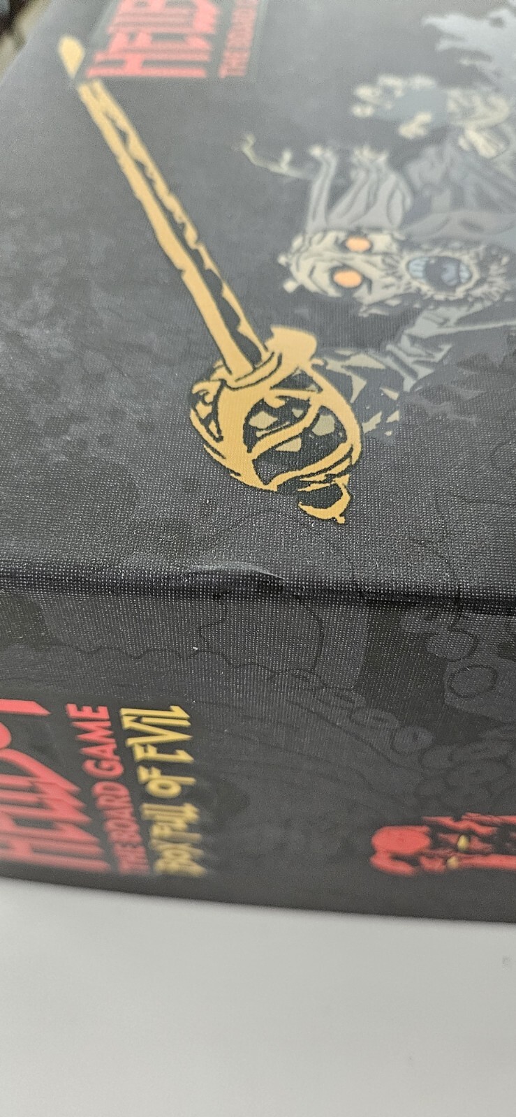 Hellboy Board Game Box Full of Evil Expansion Kickstarter