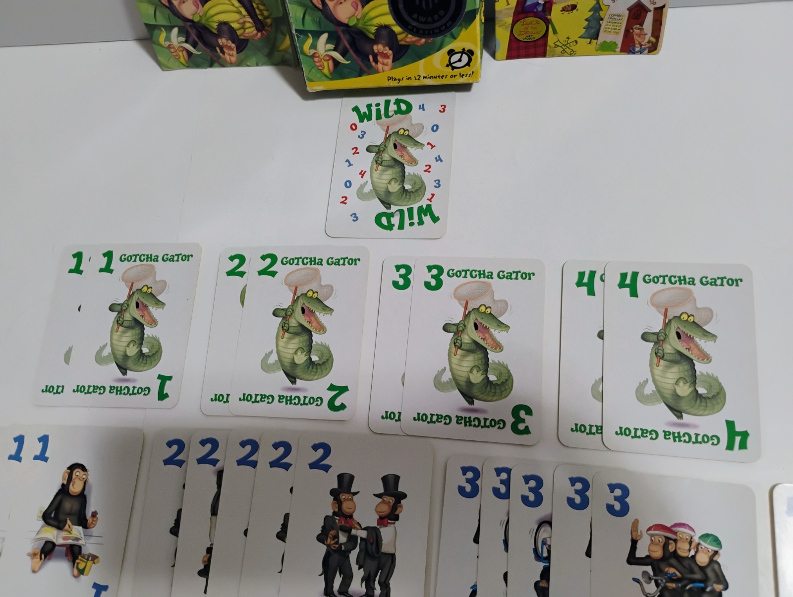Vintage 2004 Gamewright Go Bananas Monkey Matching Card Game COMPLETE