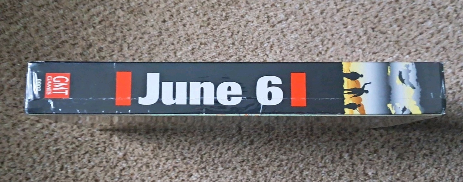 Sealed 1999 GMT Games June 6 D-Day, 1944 #9902 Strategic War Game Dented Box T
