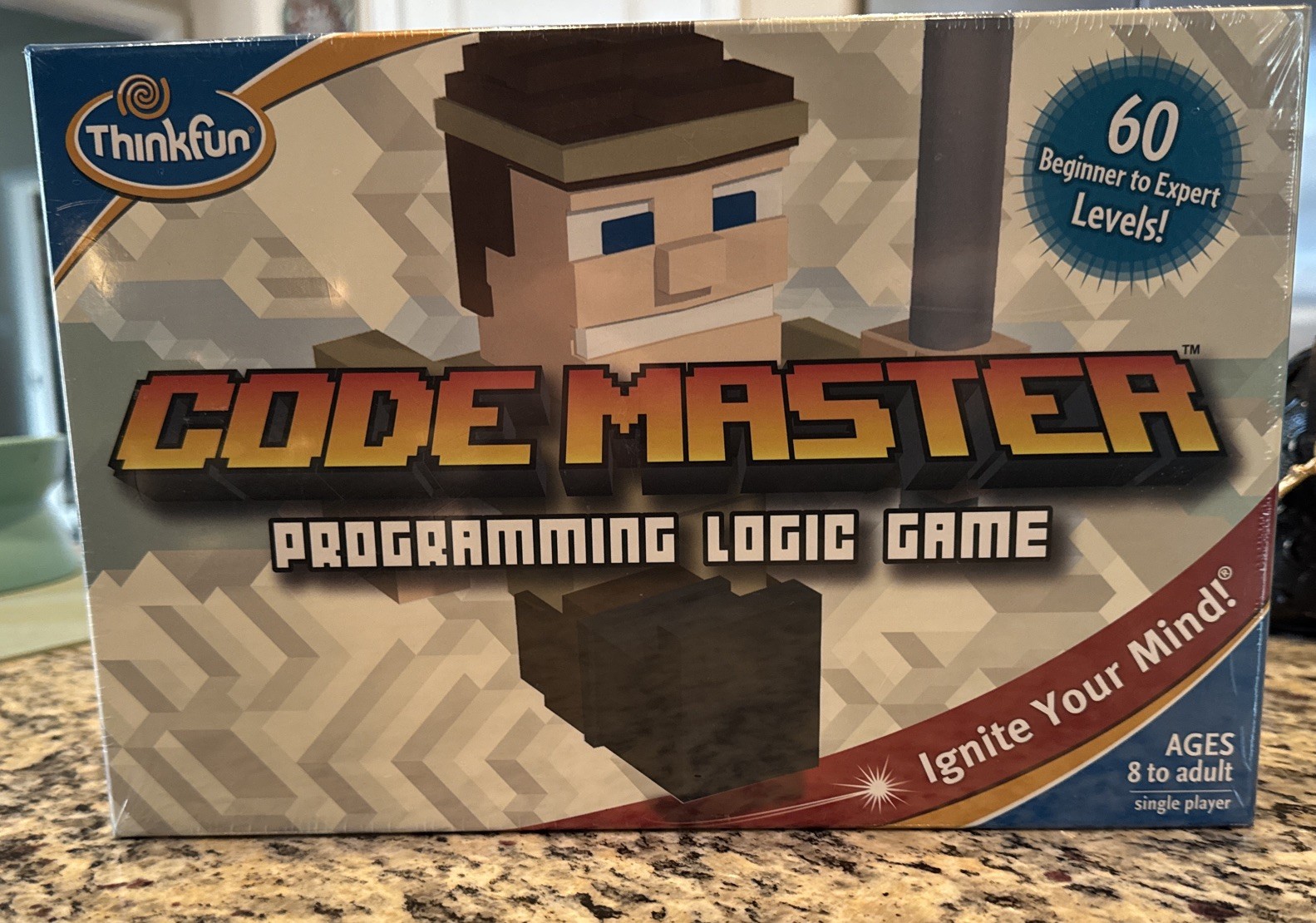 CODE MASTER Game PROGRAMMING LOGIC Problem Solving STEM Ages 8+ 1-Player SEALED