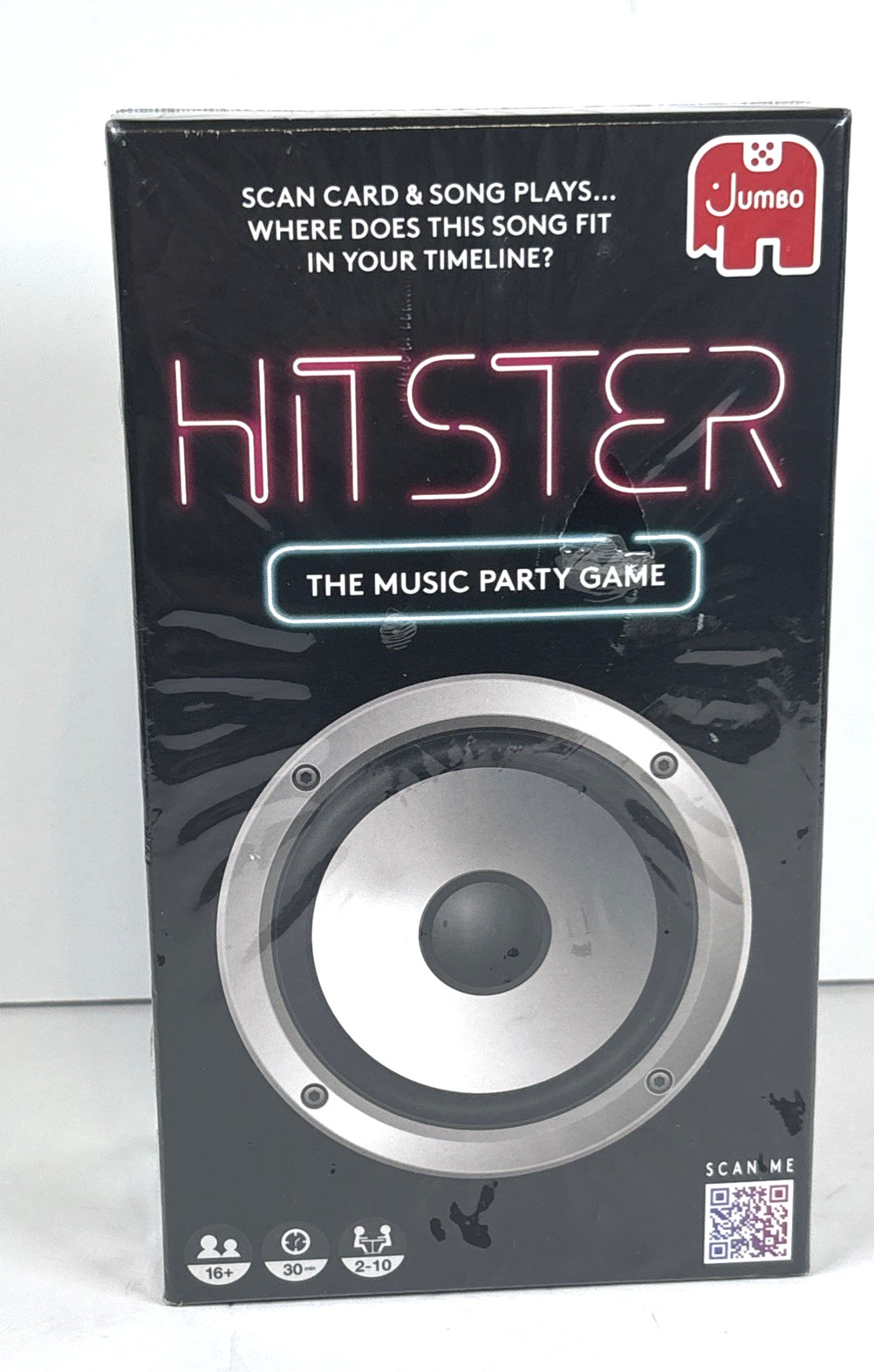 HITSTER The Music Party Game JUMBO Decades of Amazing Hits W/ App New Sealed