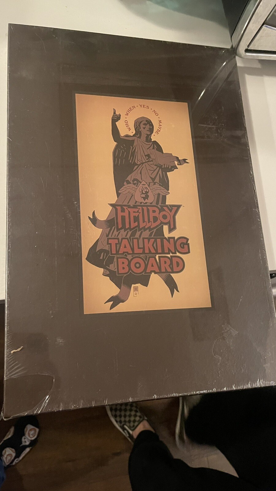 Darkhorse Deluxe HELLBOY TALKING BOARD 2004 (Ouija)-unopened Plastic Still On