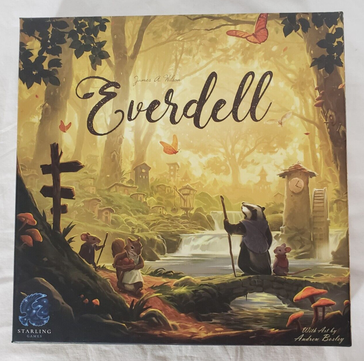 OPEN BOX NEVER PL AYED Spring 2019 2nd ed. Starling Games Everdell Game – 100%