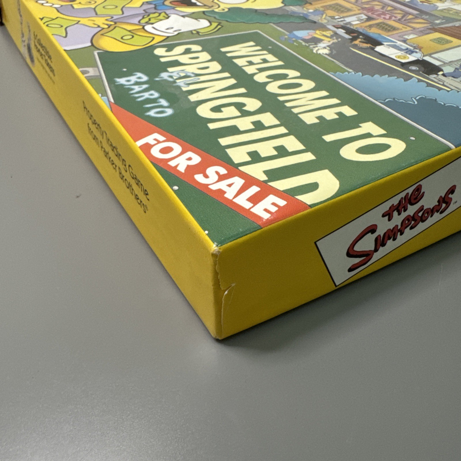 Monopoly The Simpsons Board Game 2001 Preowned Complete