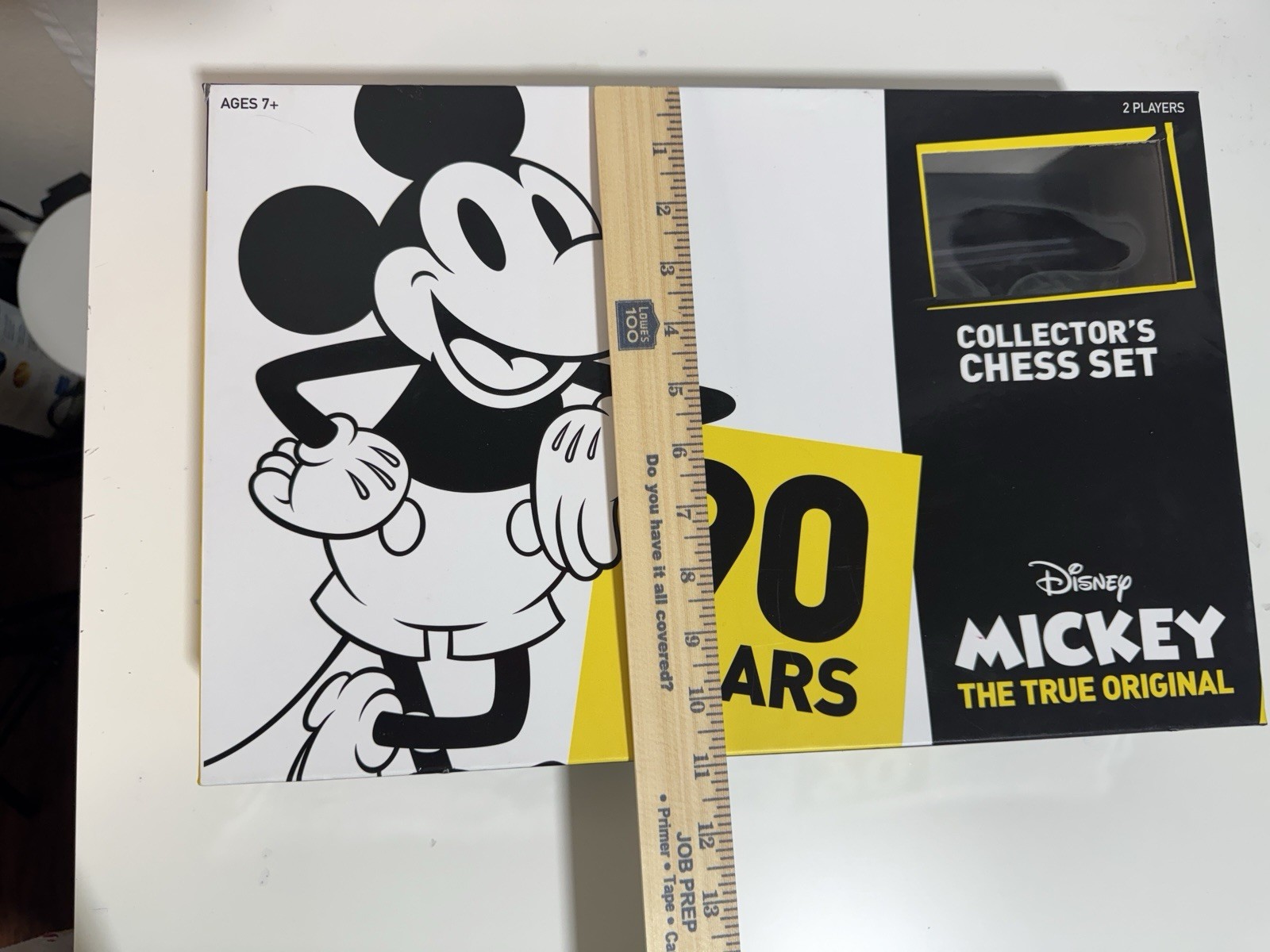 Disney Mickey: The True Original Collector’s Chess Set Ages 7+ Pre-owned