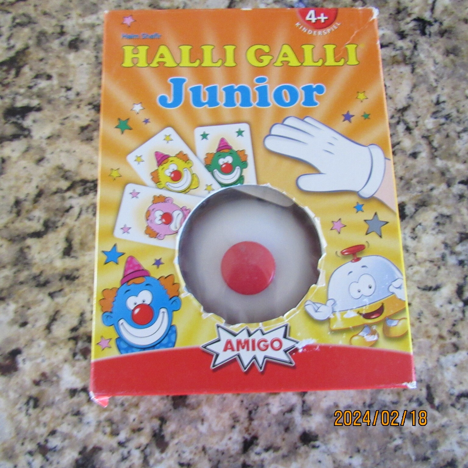 Lot 2 German Edition-Games-Ubongo-Kosmos-2015-Halli Galli Junior-Amigo-2010