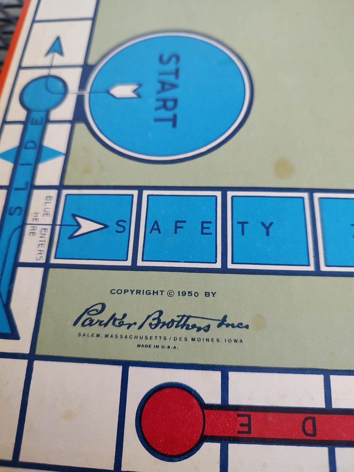 Vintage Sorry! Board Game Complete Classic Parker Brothers Hasbro 1972 Edition