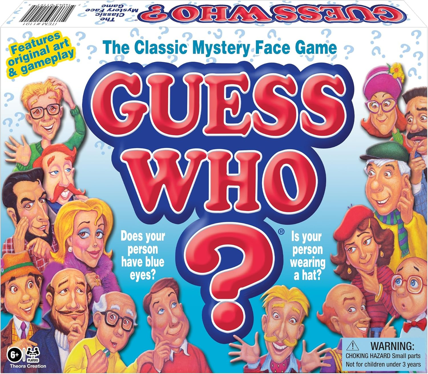 Guess Who? Board Game with Classic Characters by Winning Moves Games USA | Myste