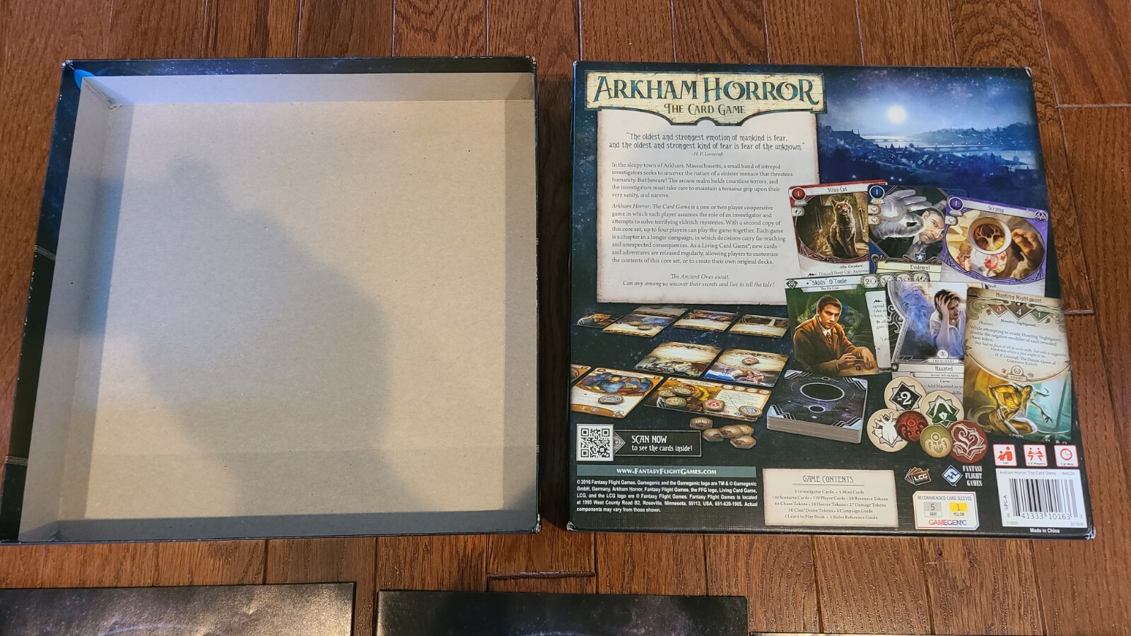 Arkham Horror: The Card Game – LCG – Core Set Replacement Rules Manuals and Box