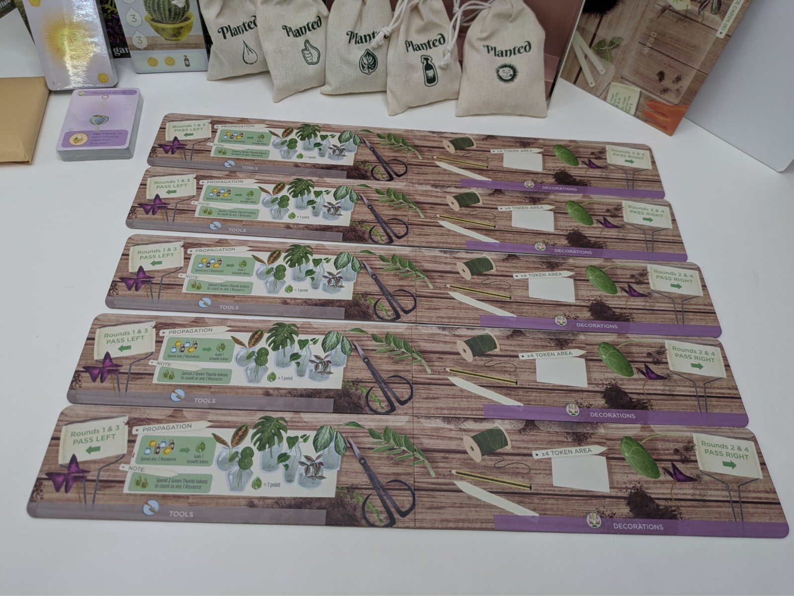Buffalo Games Planted Board Game Nature Theme 2-5 Players Ages 10+ Complete Game