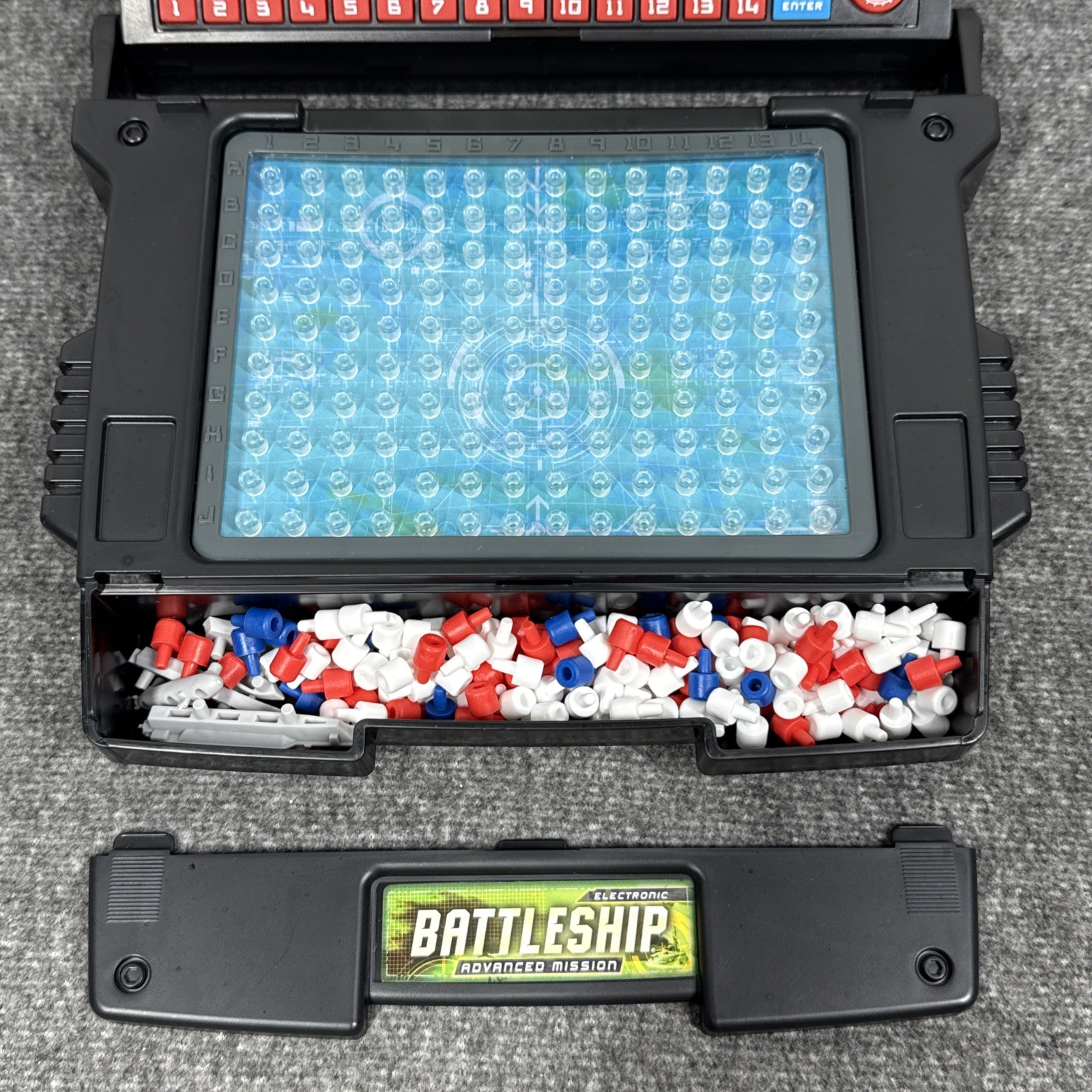 💥Advanced Mission Electronic Battleship Game 100% Complete Multiple Games in 1