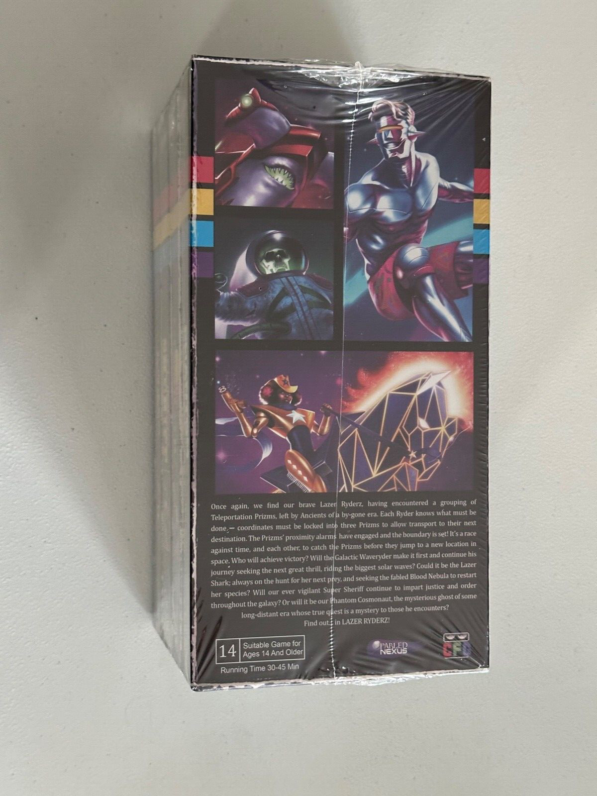 Lazer Ryderz Board Game Original Series Box Set 2017 Greater Than Games NEW