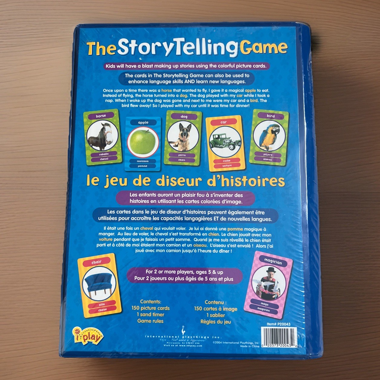 The Story Telling Game by International Playthings Memory Card Game