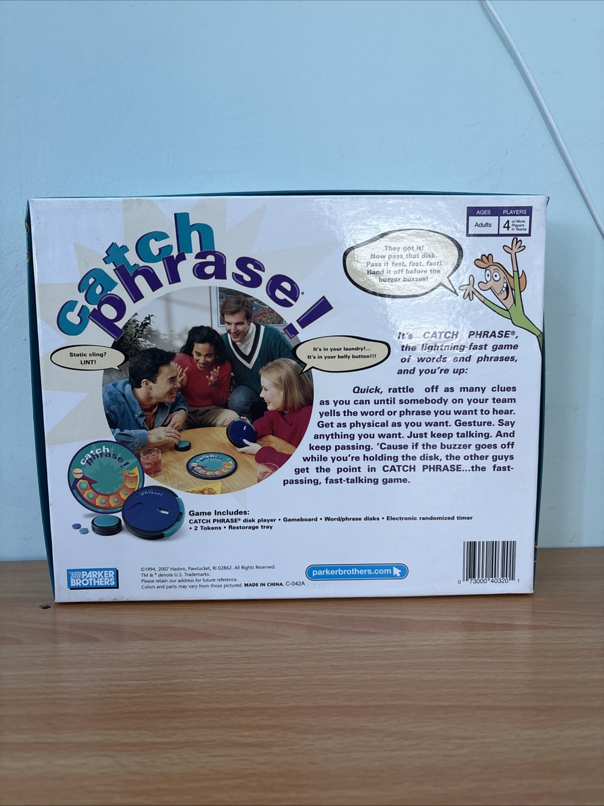 Vintage Catch Phrase Game 1994 Parker Brothers Electronic Party Word Game