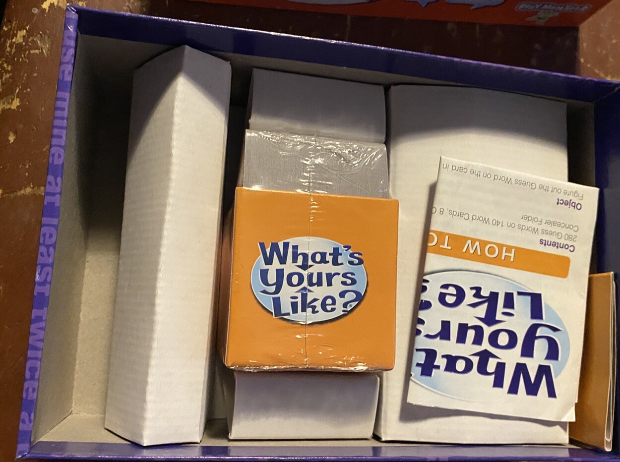 What’s Yours Like? Hilarious Party Edition Game 4+players Ages 12+ PlayMonster