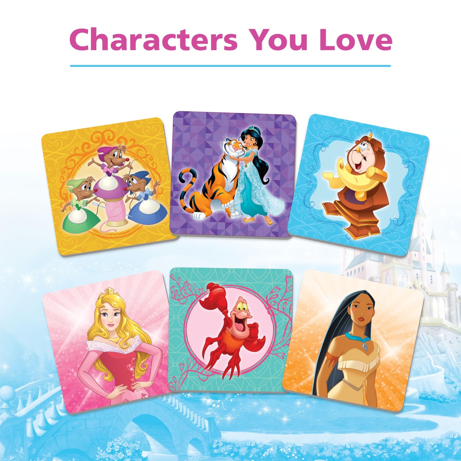 Wonder Forge Disney Princess 1.5 inches x 8 x 10.5 inches, Multicolor