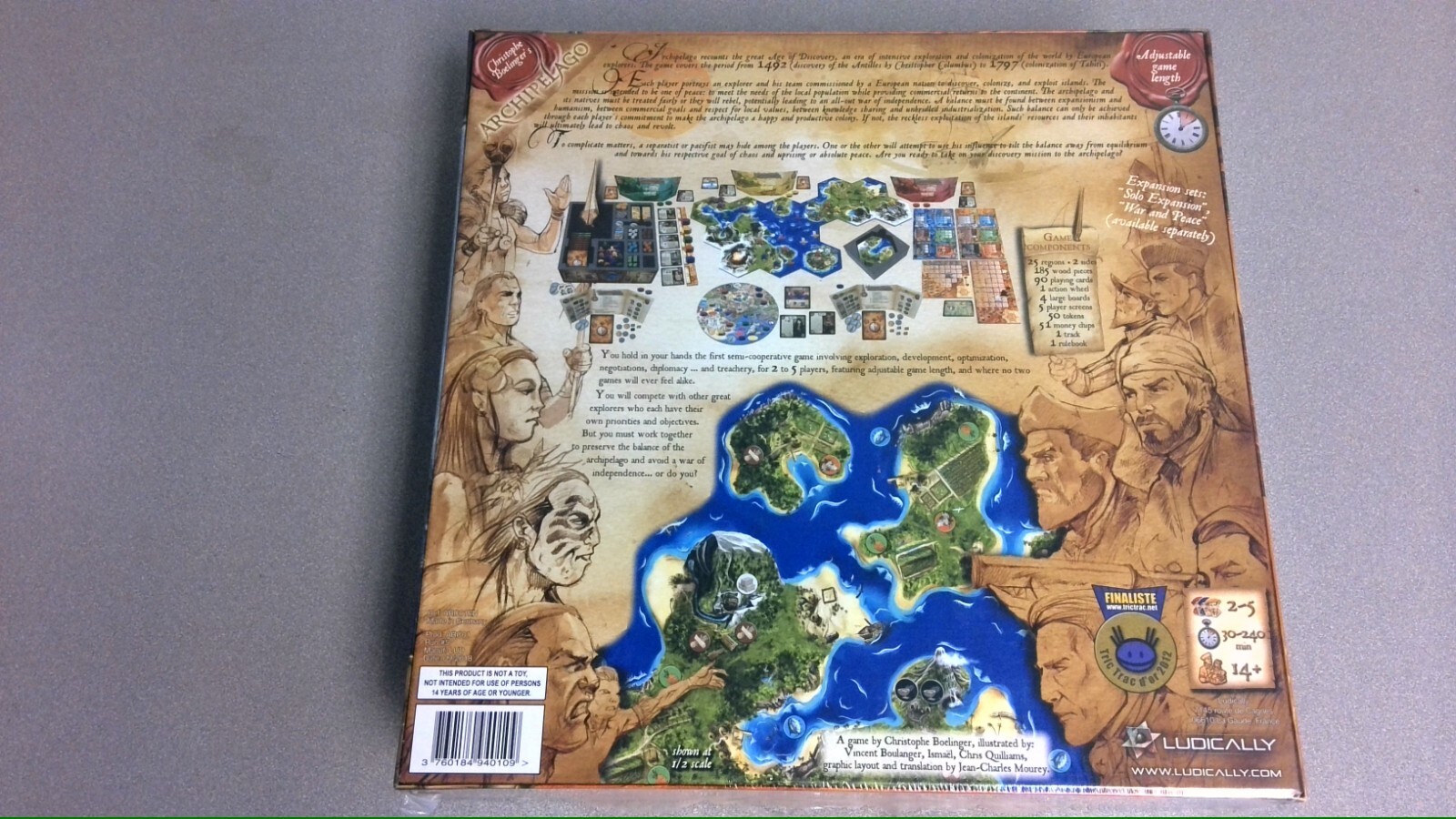 Archipelago Board Game Ludically Brand New/Sealed
