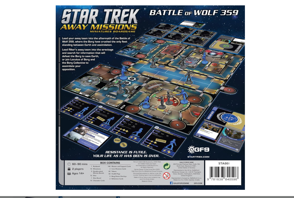Gale Force Nine – Star Trek Away Teams Starter Set