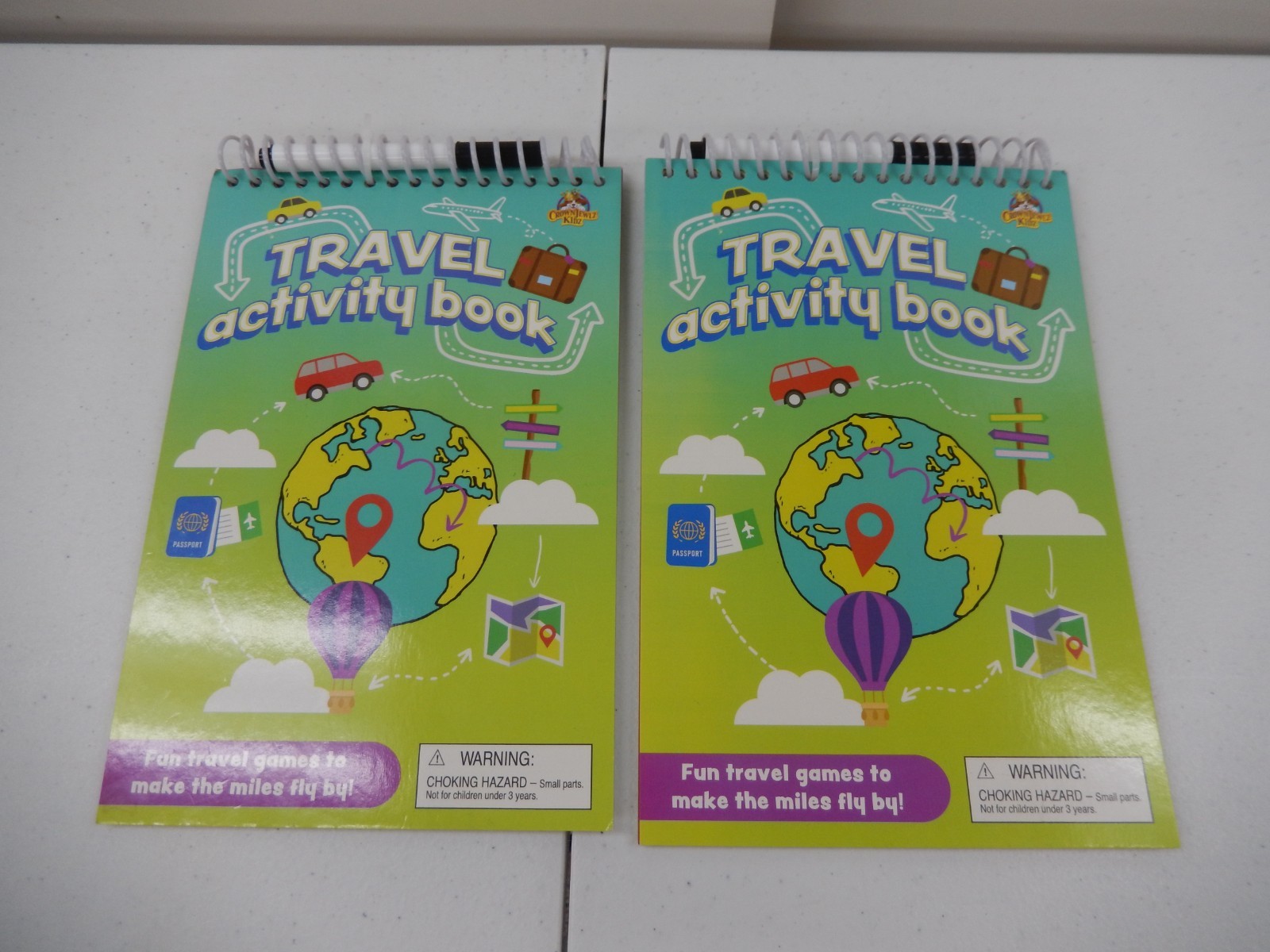 Travel Game Lot-Road Trip, Chalkboard Game, Thinkfun, Travel Activity Book