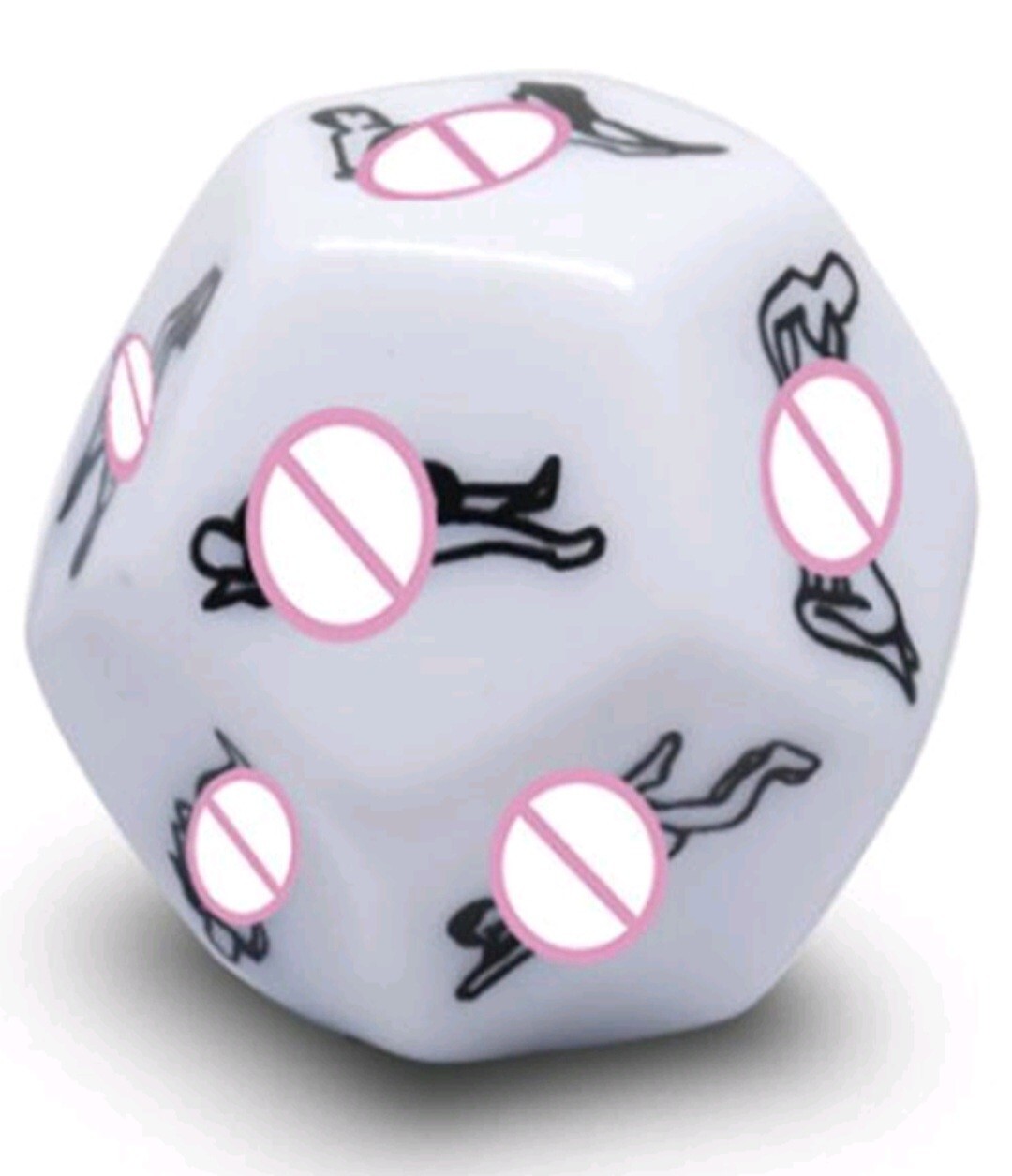 Fun 12 Side Sex Position Dice Bachelor Party Adult Couple Lover Novelty Gift
