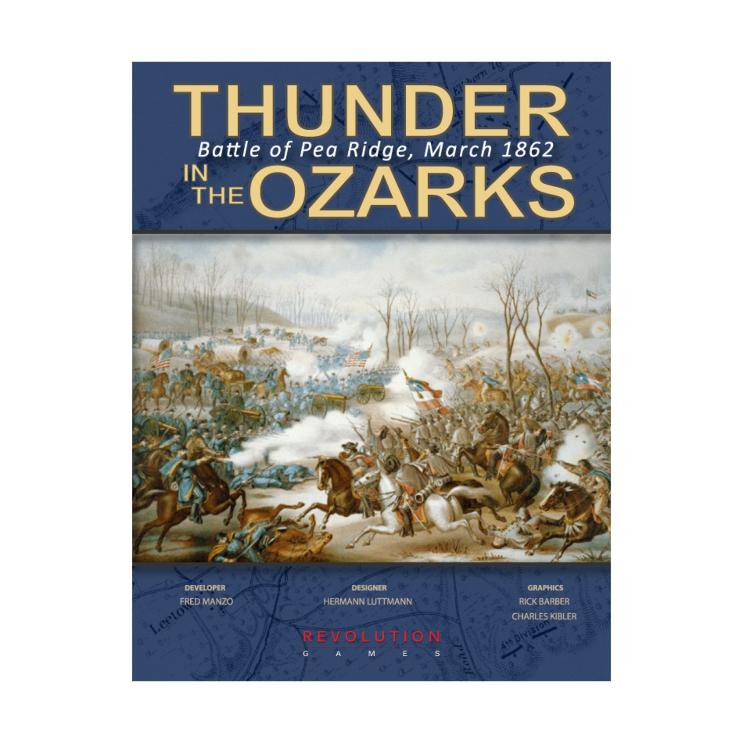 Revolution Wargame Thunder in the Ozarks Ziplock VG+