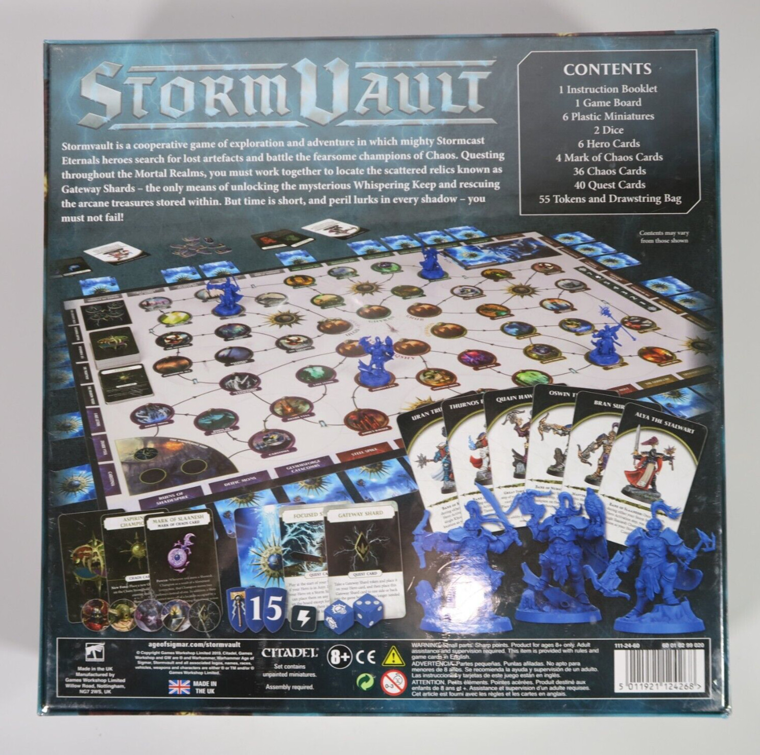 Stormvault Warhammer Age of Sigmar Cooperative Fantasy Adventure Board Game NEW!