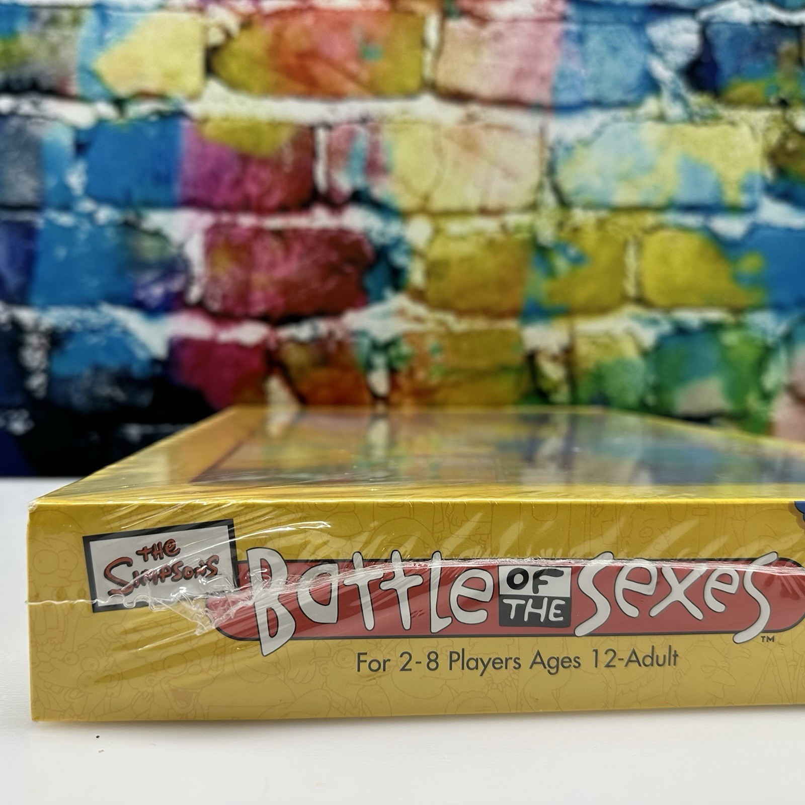 The Simpsons Battle Of The Sexes Board Game Spouses Vintage 2003 Ages 12+ NEW!