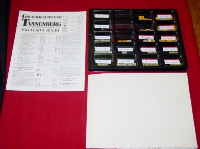 SPI 1978: TANNENBERG – The Opening Guns, August 1914 Boxed Game Ed (PUN) EX
