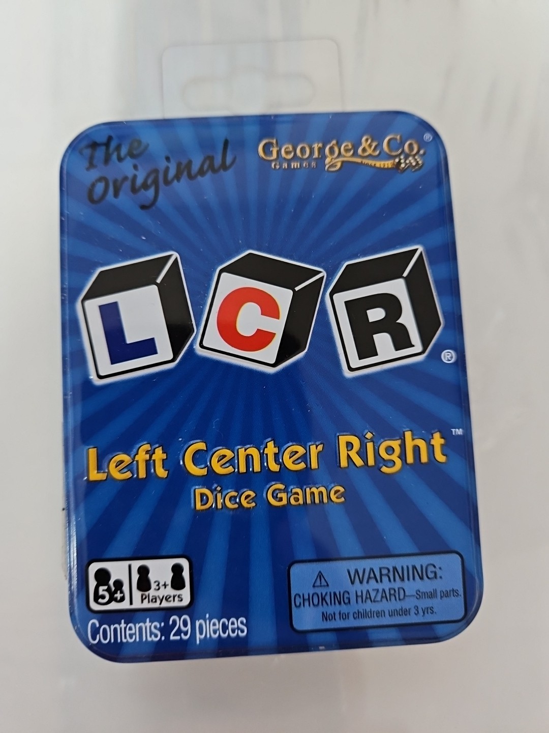 Left Center Right Dice Game