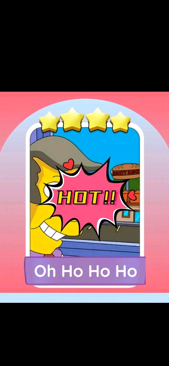 1 x Oh Ho Ho Ho (⭐️⭐️⭐️⭐️) – Set 15 – Mono_Poly_Go Stickers – Best Service