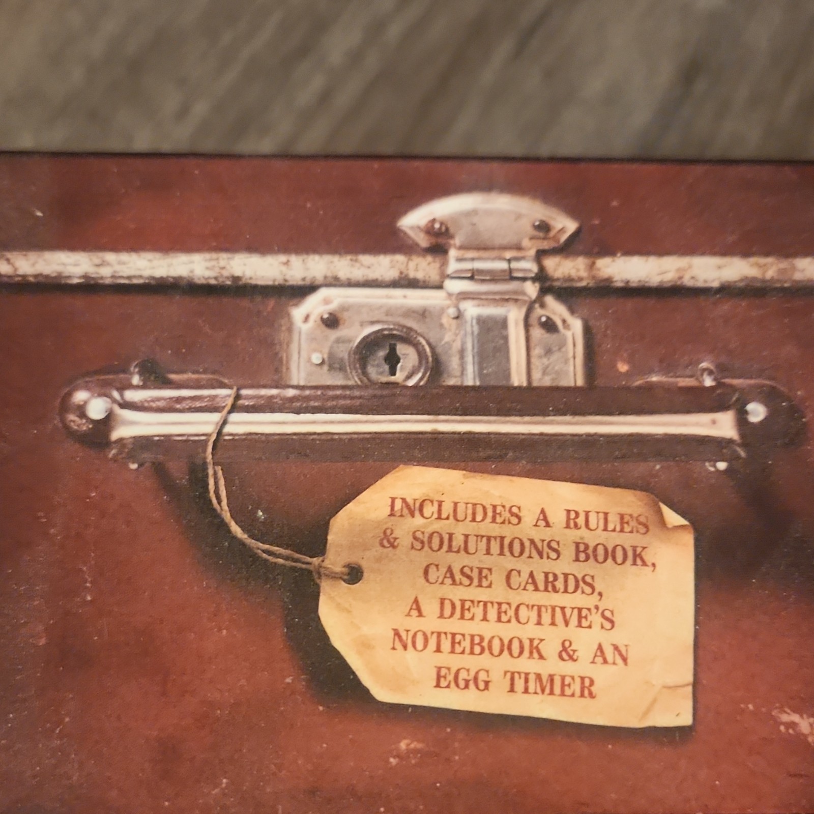 Sterling Innovation Sherlock Holmes Puzzle Case Board Game, Mystery, Cards, Tim…