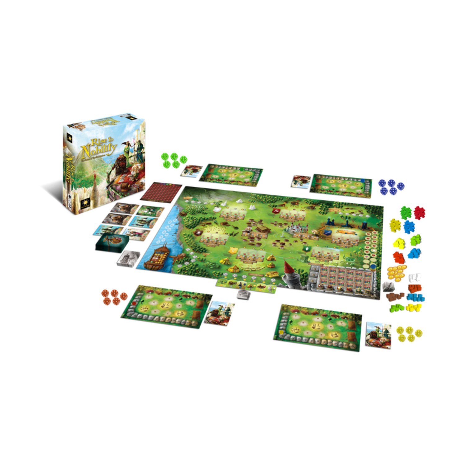 Final Frontier Board Games Rise to Nobility Box EX