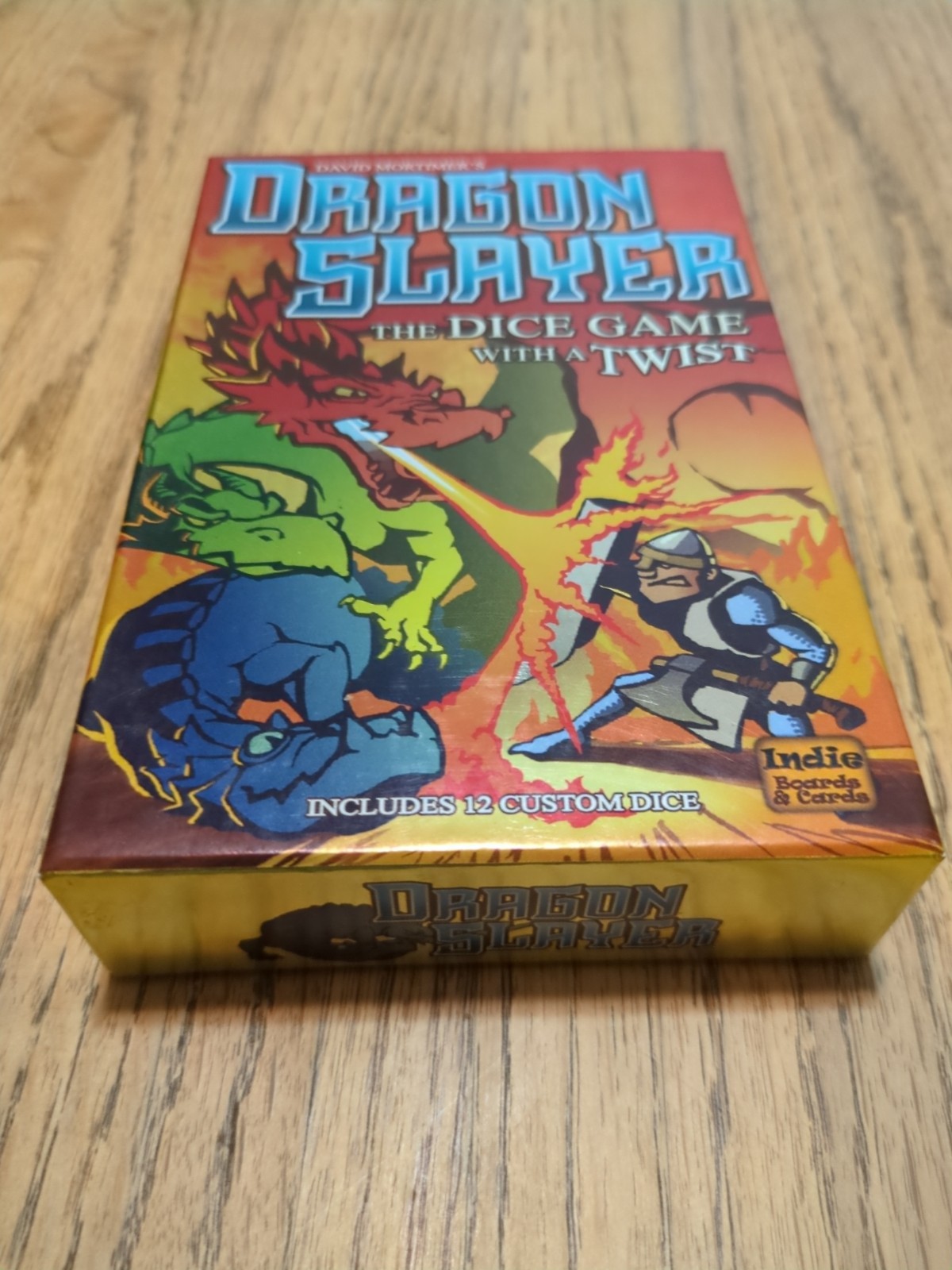 Dragon Slayer The Dice Game with a Twist Indie Boards & Cards 2014 Open Box NEW